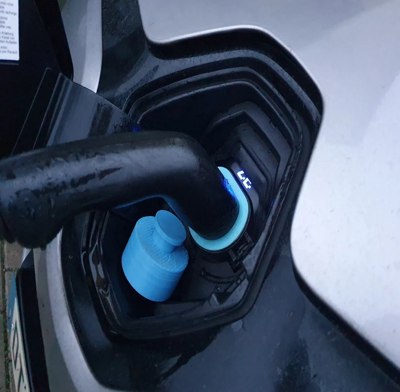Cache prise Renault Zoe